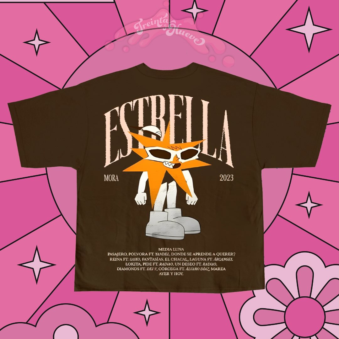Camiseta Álbum Mora Estrella